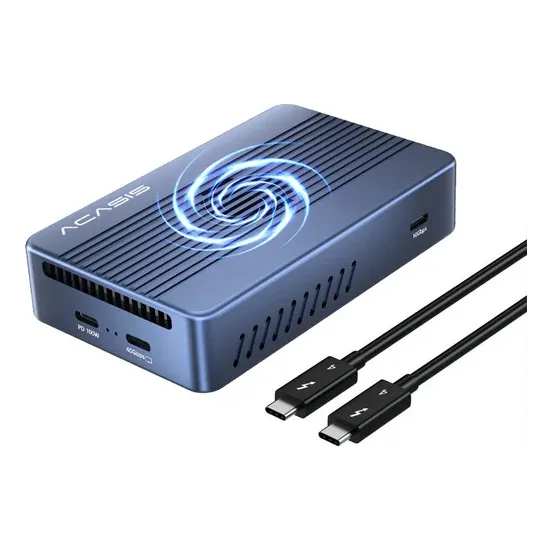 Carcasa Ssd 8 En 1 8 En 1 De 40 Gbps M.2 Nvme Thunderbolt Y Color Phantom Gray