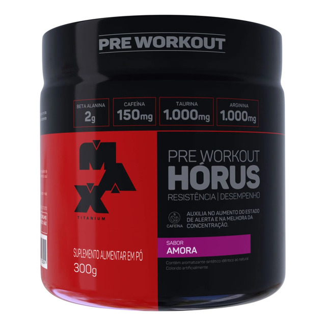Hórus 300g Max Titanium Sabor Amora Hórus 300g Max Titanium Sabor Amora
