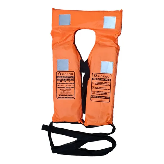 Chaleco Salvavidas Poncho Reglamentario Pna Modelo Para Niño