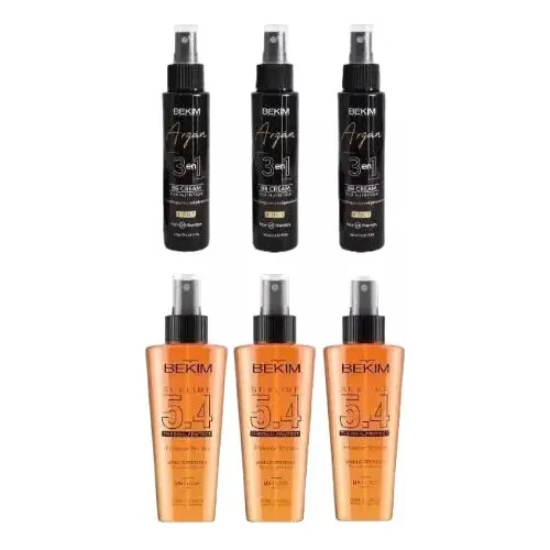 Kit Bekim 3 Protector Térmico Sublime 5.4 + 3  Bb Cream 3en1