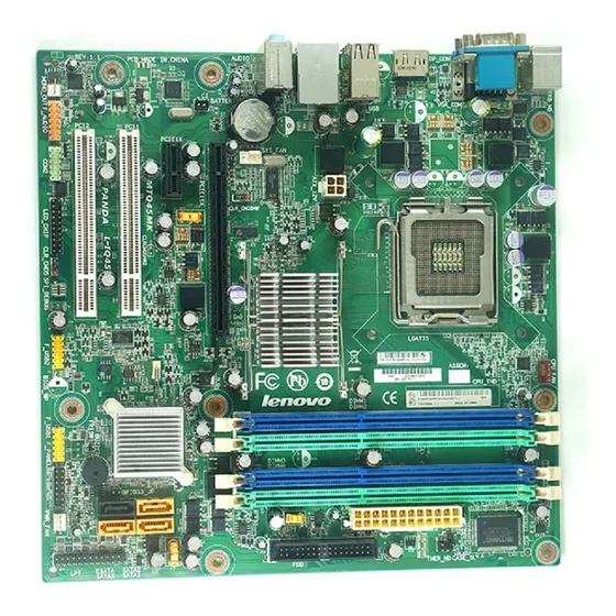 Placa Mae Lenovo - L-iq45 Fru 64y4486 Com Processador - Leia