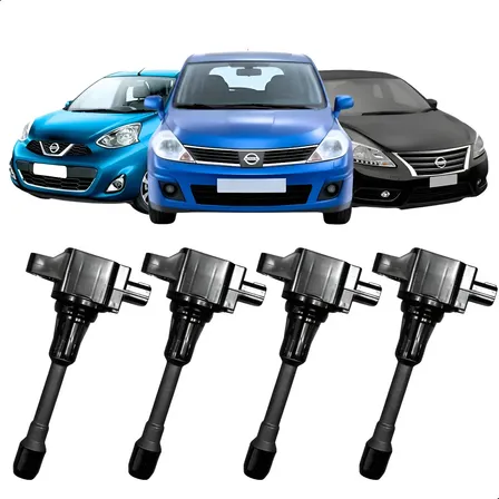 4x Bobina Ignição Tiida Livina Sentra Versa 1.8 224481kt1a