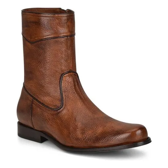 Bota Cuadra Original Con Cierre Piel Genuina Venado G08vnvn