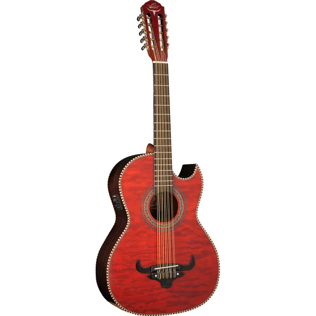 Bajo Quinto Electroacústico Oscar Schmidt Oh32seq Red Transp