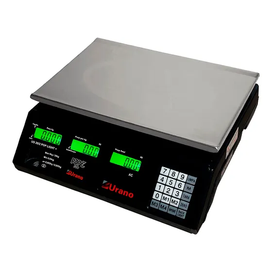 Balança Comercial Urano Pop-z 20 Kg Preta