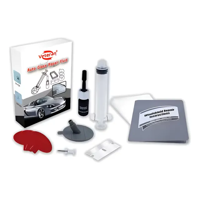 Kit Reparación De Parabrisas Vidrio Auto Herramienta