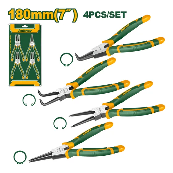 Juego De Pinzas Saca Reten De 7 Pulgadas 180mm Marca Jadever
