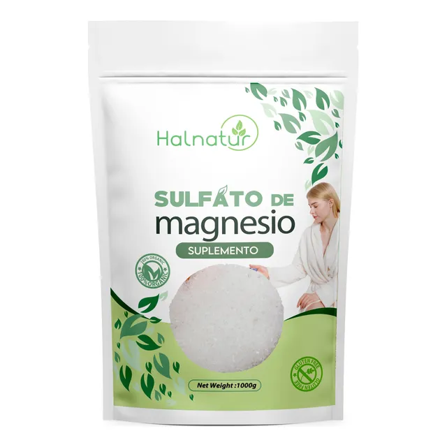 Sal Higuera De Epsom Sulfato De Magnesio Hepahidratado 1 Kg
