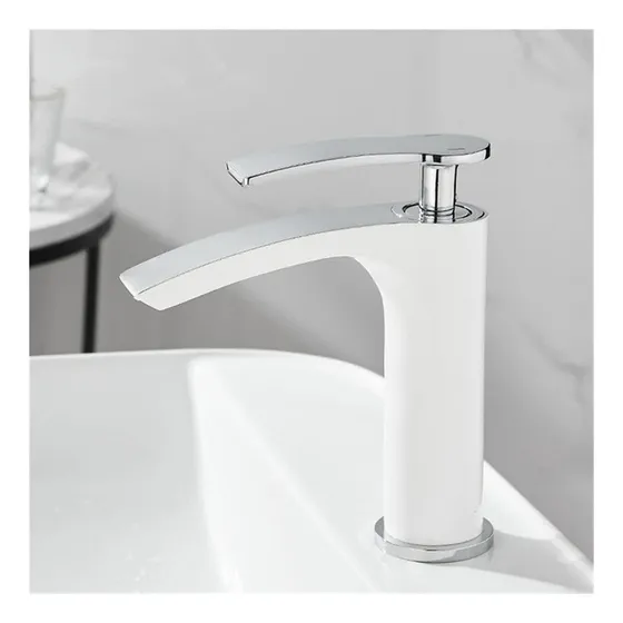 Novoce Grifo Lavabo Moderno Mezclador Baño Negro Dorado Fria