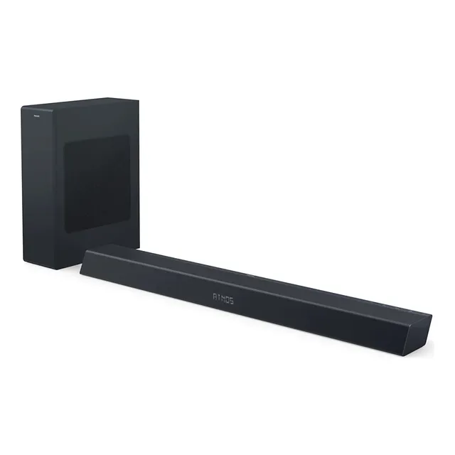 Philips 8405 Barra De Sonido 2.1 Con Subwoofer Inalámbrico Color Negro