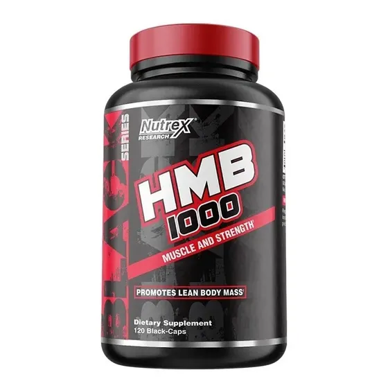 Suplemento en cápsula Nutrex Research HMB de HMB 1000