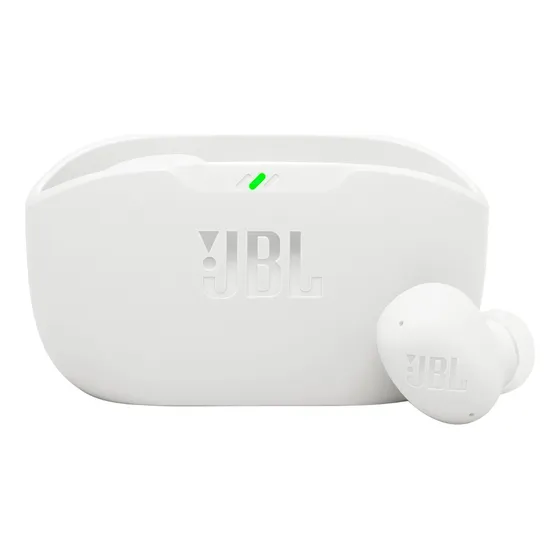 Fone De Ouvido Bluetooth Sem Fio Wave Buds 2 Jbl - Branco Branco