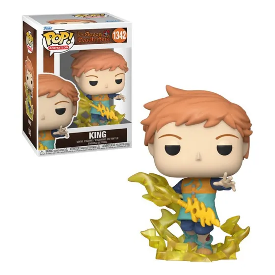 King Funko Pop 1342 / Seven Deadly Sins / Original Nuevo