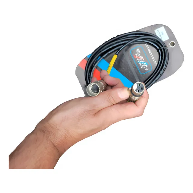 Cable Xrl Hembra A Xlr Macho 3 Metros Eleven Audio Calidad