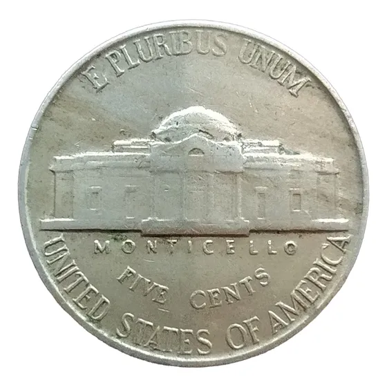 Antigua Moneda 5 Centavos Usa 1946 Km# 192