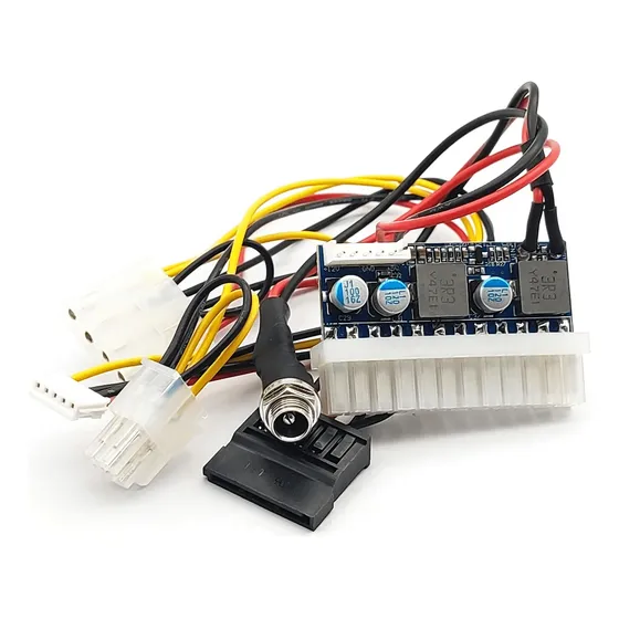 Fonte Alimentação Atx Mini Itx Dc 12v 160w Pico Psu 24 Pinos