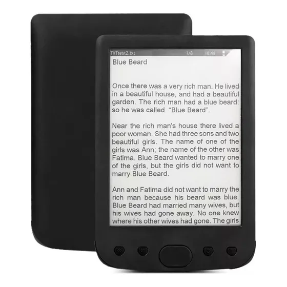 Lanjing Leitor De E-book Com Resolução 6p 800x600