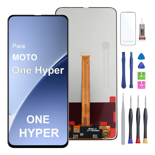 Para Motorola Moto One Hyper Xt2027-1/ss Pantalla Lcd
