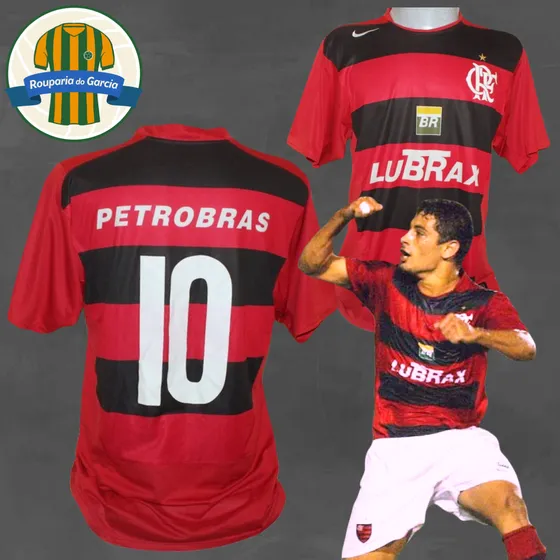 Camisa Flamengo Nike 2005 #10 - De Jogo