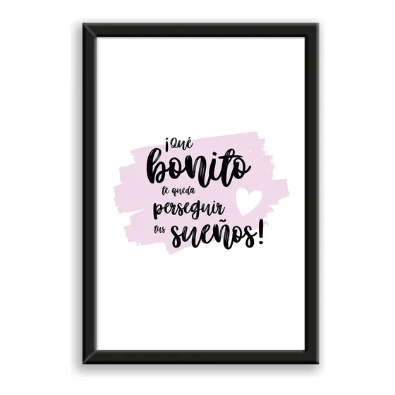 Cuadro Decorativo Inspiración Frases Motivacionales Lv2a