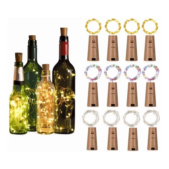 Decoración Led De Navidad Mini Series Colores 12