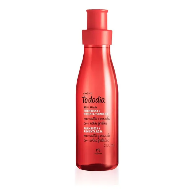 Natura Body Splash Tododia Frambuesa y Pimiento Rojo 200ml