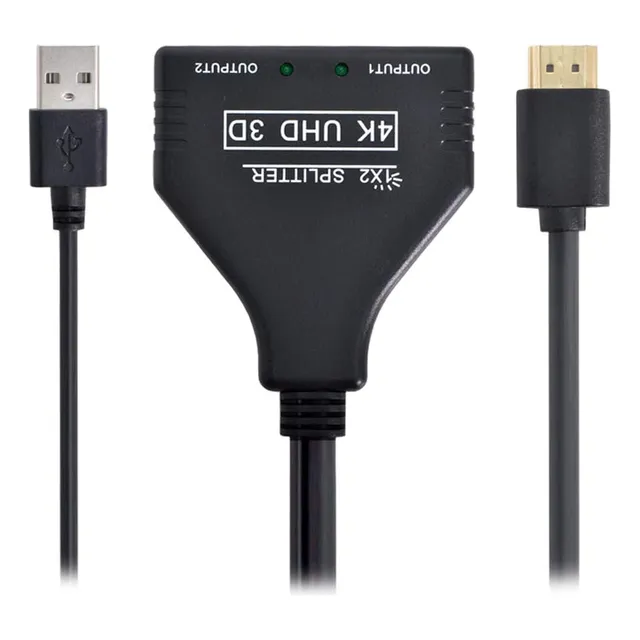 Xiwai Hdmi-compatible 1.3 A Doble Hembra Splitter Switch Cab