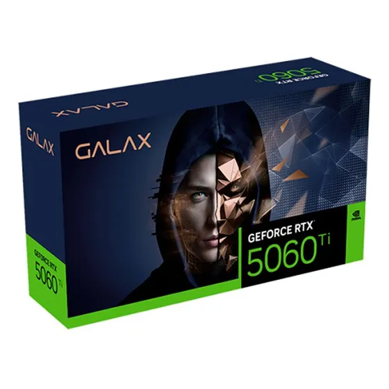 Mercado Livre Placa De Vídeo Galax Geforce Rtx 5060 Ti 1-click Oc 16gb image