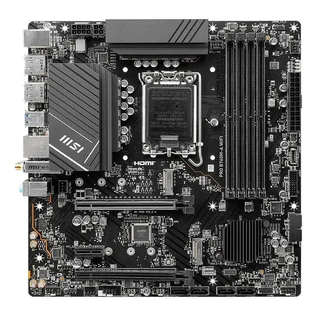 Placa-mãe Msi Pro B760m-a Wifi Lga 1700 Micro-atx Ddr5