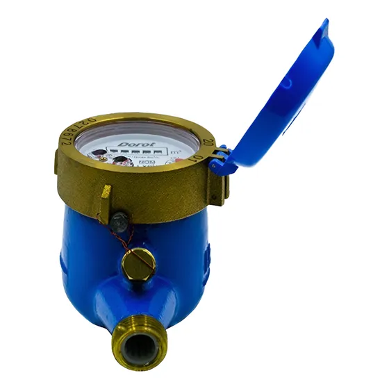 Medidor De Agua De 1 En Bronce Con Niples Coples Y Empaques
