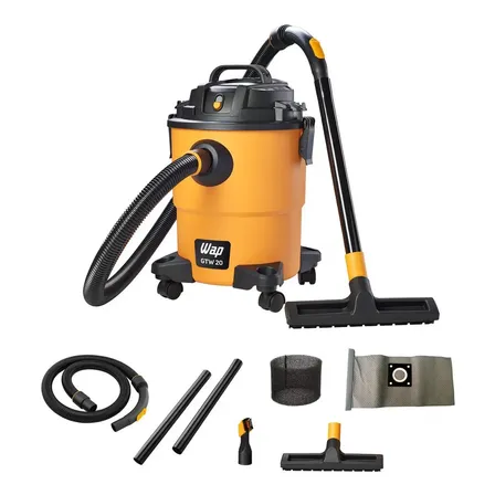 Aspirador De Pó E Água Profissional Wap Gtw 20 1600w Amarelo/preto 127v