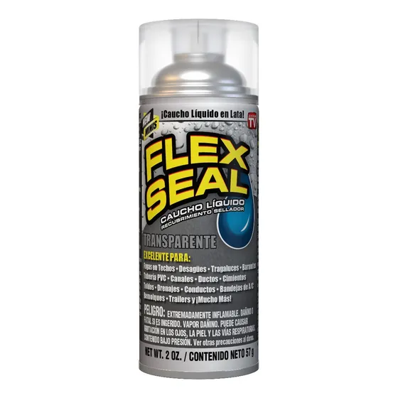 Sellante De Caucho Liquido Mini Flex Seal Transparente 2 Oz