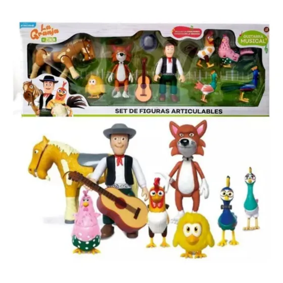 La Granja De Zenón - Set De Juguetes Originales