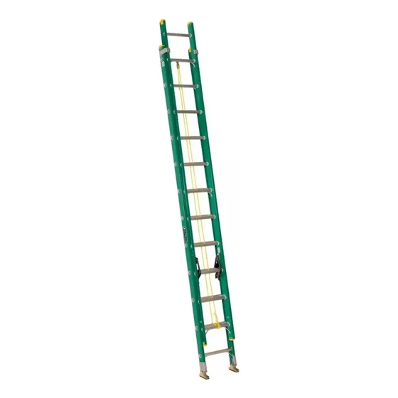 Escalera De Fibra De Vidrio Extension 6.41m Cuprum 618-24n