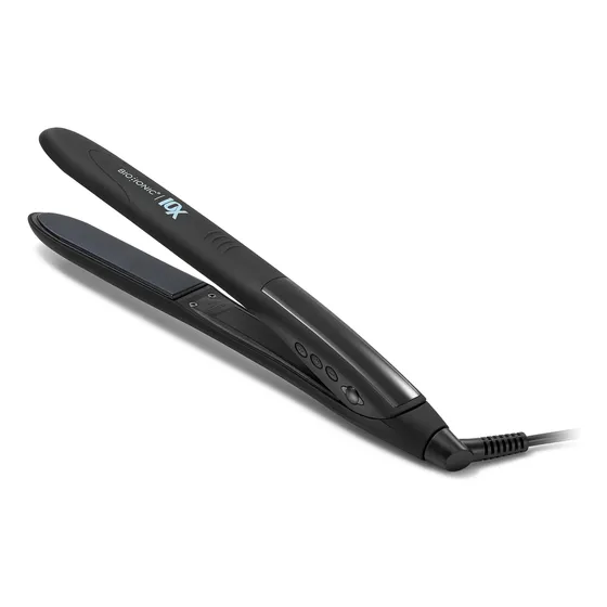 Plancha Con Tecnologia Bio-ionic Con Guantes - Negro