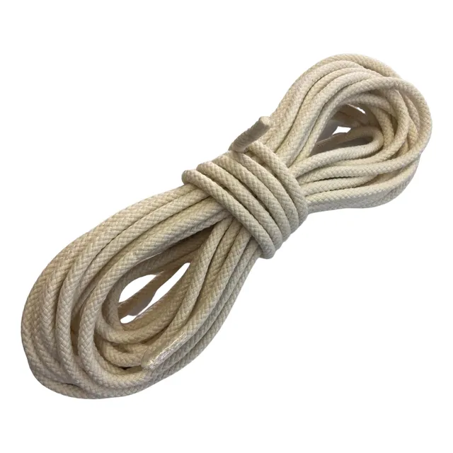 Corda Shibari Fetiche Bondage Algodão 10 Metros Crú 8mm