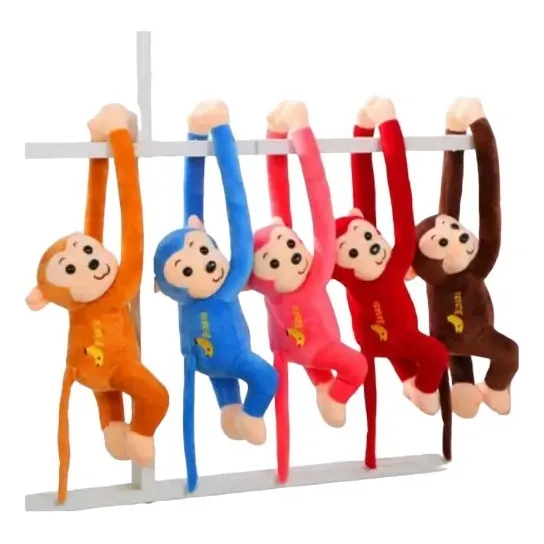 Peluche Animales Rellenos De Mono Colgante De 24 Cm  