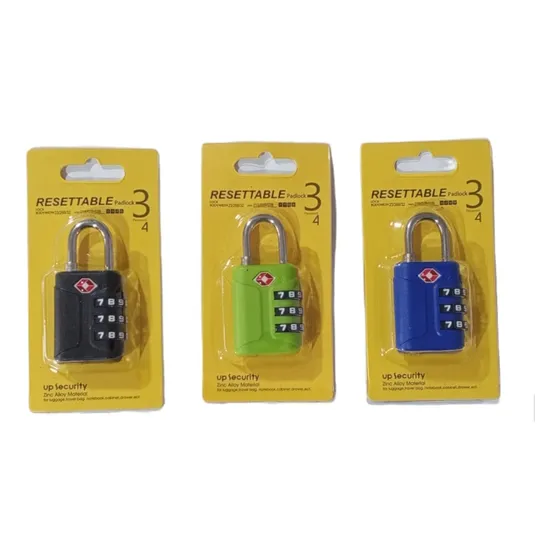 Candado Tsa De Combinación 3 Diales