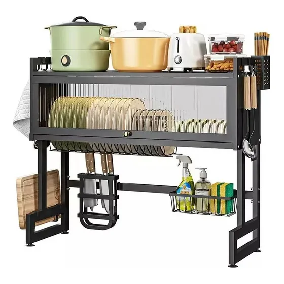 Seca Platos Escurridor Utensilios Porta Tablas Cubierto 85cm