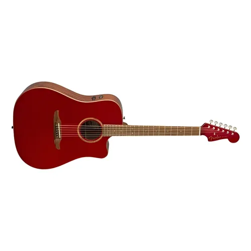 Violão Elétrico Fender Redondo Player Lake Placid Blue Azul Destro
