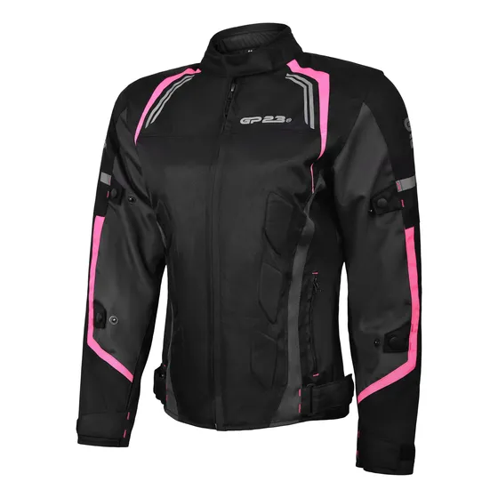 Campera Moto Gp23 Pk-01 Cordura Protecciones Mujer Gaona
