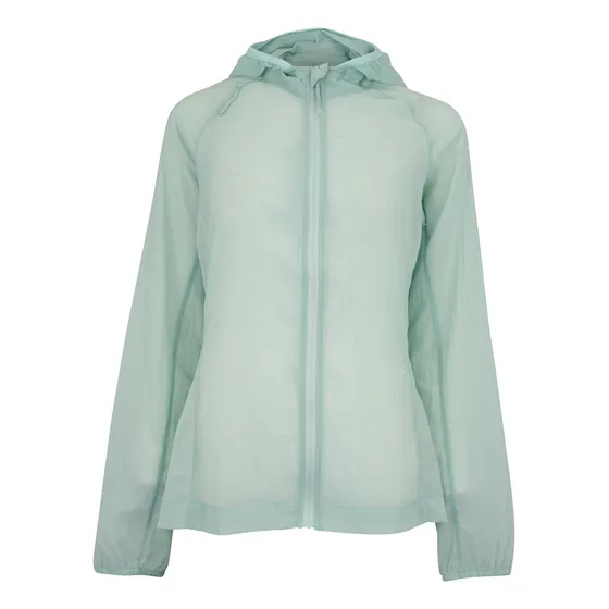 Jaqueta Corta-vento Feminina Oxer Com Capuz Run Ultraleve Pa