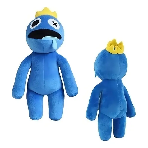 Peluche Roblox Rainbow Friends, 25 Cm, Color Azul