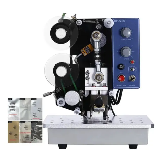 Loteadora Fechadora Codificadora Semiautomática Ribbon Nueva