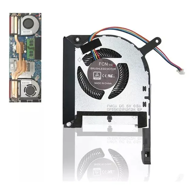 Ventilador Para Asus Tuf A15 F15 Fa506 Fx506 Fx505.