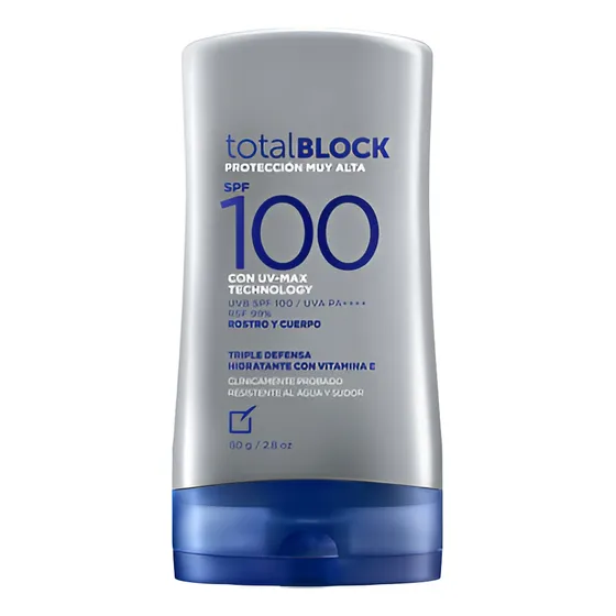 Total Block Spf 100 Bloqueador 