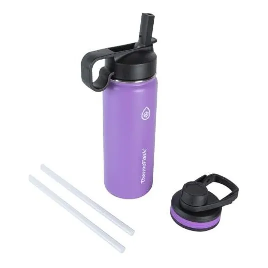 Termoflask Doble Acero Inoxidable Botella De Agua Con M7l1r