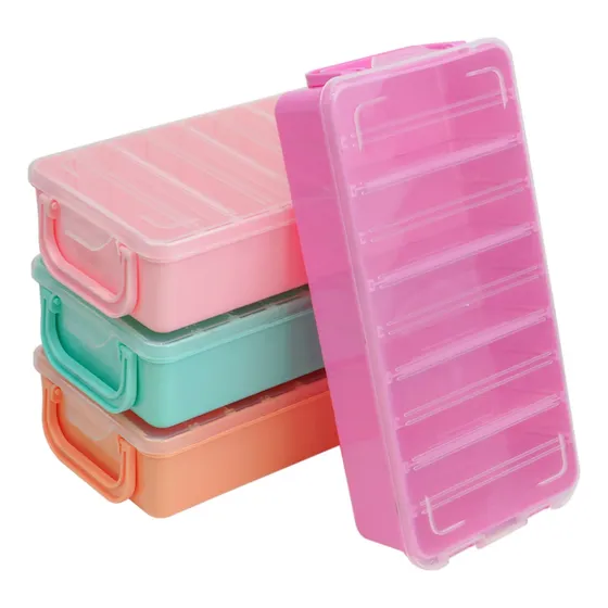 Gavetero Maletin Caja Plastica 5 Divisiones Movibles Bijou