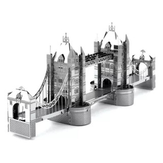 Rompecabezas Metálico 3d Puente De Londres. Modelismo Rompecabezas Metálico 3d Puente De Londres. Modelismo
