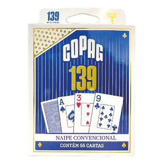 Baralho Naipe Convencional 139 55 Cartas Buraco Truco Copag Baralho Naipe Convencional 139 55 Cartas Buraco Truco Copag